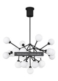 Mid. Chandeliers Starburst by Visual Comfort Modern ( 182 | 700MRAWB-LED927 Mara ) 