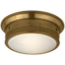 Flush Mounts Bowl Style by Visual Comfort Signature ( 268 | TOB 4203HAB Calliope Bath ) 
