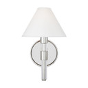 Sconces Single Candle by Visual Comfort Studio ( 454 | LW1041PN Robert ) 