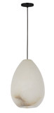 Mini Pendants Glass Down by Visual Comfort Modern ( 182 | SLPD545ALBB-L Alina ) 