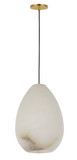 Mini Pendants Glass Down by Visual Comfort Modern ( 182 | SLPD545ALBHAB Alina ) 