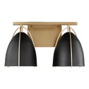 Bathroom Fixtures Two Lights by Visual Comfort Studio ( 454 | 4451702EN3-848 Norman ) 