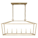 Linear/Island 4 Light + by Visual Comfort Signature ( 268 | CHC 2166AB Darlana ) 