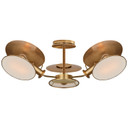 Semi-Flush Mts. Geometric/Linear by Visual Comfort Signature ( 268 | TOB 4290HAB-L Osiris ) 
