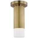 Flush Mounts Glass Down by Visual Comfort Signature ( 268 | TOB 4350HAB-WG Ace ) 