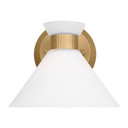 Sconces Single Glass by Visual Comfort Studio ( 454 | DJV1011SB Belcarra ) 