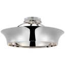 Semi-Flush Mts. Ring Shade/Halo by Visual Comfort Signature ( 268 | TOB 4521PN Garland ) 