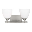 Bathroom Fixtures Two Lights by Visual Comfort Studio ( 454 | DJV1022BS Toffino ) 