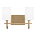 Bathroom Fixtures Two Lights by Visual Comfort Studio ( 454 | 4457102-848 Oak Moore ) 
