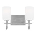 Bathroom Fixtures Two Lights by Visual Comfort Studio ( 454 | 4457102EN3-962 Oak Moore ) 