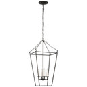 Foyer/Hall Lanterns Open Frame by Visual Comfort Signature ( 268 | MF 5102AI Malloy ) 