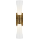 Sconces Double Glass by Visual Comfort Signature ( 268 | KW 2048G-WG Utopia ) 