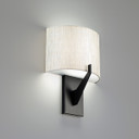 Sconces Drum Shade by W.A.C. Lighting ( 34 | WS-47108-27-BK Fitzgerald ) 