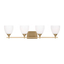 Bathroom Fixtures Four Lights by Visual Comfort Studio ( 454 | DJV1024SB Toffino ) 