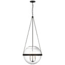 Foyer/Hall Lanterns Glass w/Frame by Visual Comfort Signature ( 268 | MF 5184BZ-CG Reese ) 