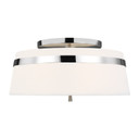 Semi-Flush Mts. Bowl Style by Visual Comfort Studio ( 454 | AF1153PN Cordtlandt ) 