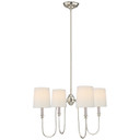 Mid. Chandeliers Candle by Visual Comfort Signature ( 268 | TOB 5007PN-L Vendome ) 