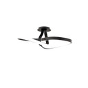 Flush Mounts Ring Shade/Halo by W.A.C. Lighting ( 34 | FM-35424-BK Mobius ) 