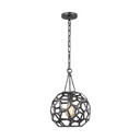Pendants Sphere by Visual Comfort Studio ( 454 | AP1051MBK Feccetta ) 