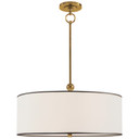 Pendants Drum Shade by Visual Comfort Signature ( 268 | TOB 5011HAB-L/BT Reed ) 