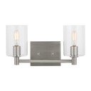 Bathroom Fixtures Two Lights by Visual Comfort Studio ( 454 | 4464202EN-962 Fullton ) 