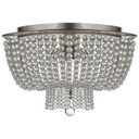 Flush Mounts Bowl Style by Visual Comfort Signature ( 268 | ARN 4102BSL-CG Jacqueline ) 