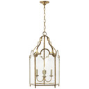Foyer/Hall Lanterns Glass w/Frame by Visual Comfort Signature ( 268 | CHC 3414GI French Market ) 