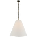 Pendants Fabric Shade by Visual Comfort Signature ( 268 | TOB 5014BZ/HAB-L Goodman ) 