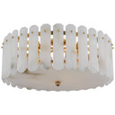 Flush Mounts Drum Shade by Visual Comfort Signature ( 268 | ARN 4126HAB-ALB Bonnington ) 