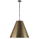 Pendants Metal Shade by Visual Comfort Signature ( 268 | TOB 5014BZ-HAB Goodman ) 