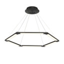 Pendants Ring/Halo by W.A.C. Lighting ( 34 | PD-14032-BK Lune ) 