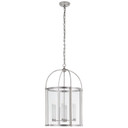 Foyer/Hall Lanterns Glass w/Frame by Visual Comfort Signature ( 268 | CHC 3451PN-CG Riverside Round ) 