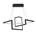 Mid. Chandeliers Geometric/Linear by W.A.C. Lighting ( 34 | PD-17023-BK Minecraft ) 