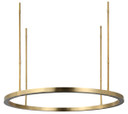 Mid. Chandeliers Ring/Halo by Visual Comfort Modern ( 182 | MDCH53827HAB Stagger ) 