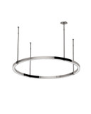 Mid. Chandeliers Ring/Halo by Visual Comfort Modern ( 182 | MDCH53827PSS Stagger ) 