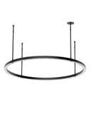Mid. Chandeliers Ring/Halo by Visual Comfort Modern ( 182 | MDCH53927B Stagger ) 