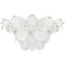 Semi-Flush Mts. Multi-port/Cluster by Visual Comfort Signature ( 268 | ARN 4453PN-WSG Loire ) 