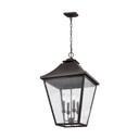 Exterior Hanging by Visual Comfort Studio ( 454 | OL14409SBL Galena ) 