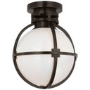 Flush Mounts Cage Style by Visual Comfort Signature ( 268 | CHC 4483BZ-WG Gracie ) 