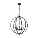 Exterior Chandeliers by Visual Comfort Studio ( 454 | OLF3294/5WOW/AF Allier ) 