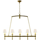 Linear/Island 4 Light + by Visual Comfort Signature ( 268 | SL 5811HAB-L Classic ) 