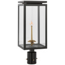 Exterior Post/Pier Head by Visual Comfort Signature ( 268 | CHO 7550BLK-CG Fresno Gas ) 