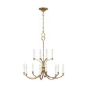 Mid. Chandeliers Candle by Visual Comfort Studio ( 454 | CC10612ADB Westerly ) 