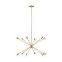 Large Chandeliers Starburst by Visual Comfort Studio ( 454 | EC10312BBS Jax ) 
