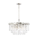Mid. Chandeliers Glass Down by Visual Comfort Studio ( 454 | CC12610PN Arden ) 