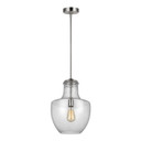 Pendants Glass Down by Visual Comfort Studio ( 454 | P1461SN Baylor ) 