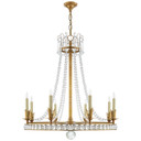 Mid. Chandeliers Candle by Visual Comfort Signature ( 268 | SN 5108HAB Regency ) 