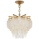 Mini Chandeliers Glass Shade by Visual Comfort Signature ( 268 | CHC 4911AB-ALB Cora ) 