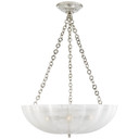 Pendants Bowl Style by Visual Comfort Signature ( 268 | ARN 5111PN-WG Rosehill ) 