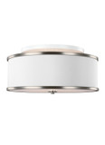 Semi-Flush Mts. Drum Shade by Visual Comfort Studio ( 454 | SF339SN Lennon ) 